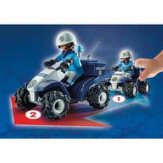 Playmobil Igralni komplet Vozni park Playmobil Speed Quad City Action 71092 Policaj (21 pcs)