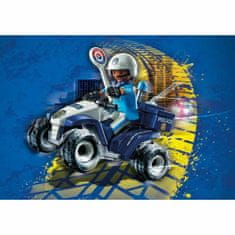 Playmobil Igralni komplet Vozni park Playmobil Speed Quad City Action 71092 Policaj (21 pcs)