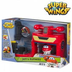 Super Wings Igralni komplet Vozni park Super Wings Jett Hangar (4 kosov)