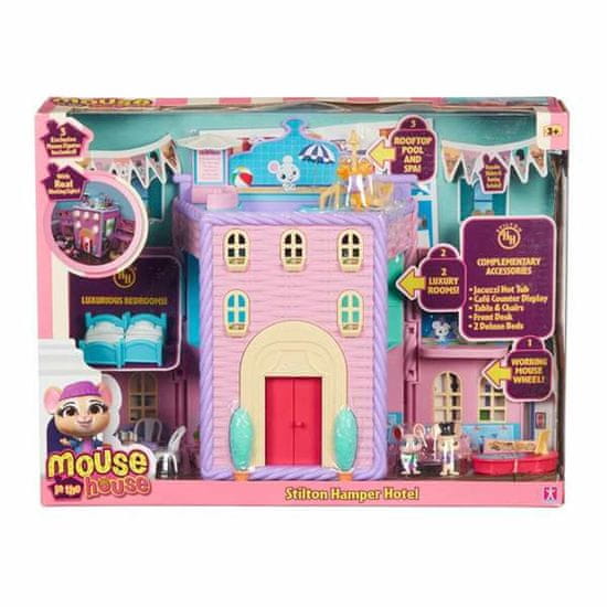 Bandai Playset Bandai Mouse In the House Stilton Hamper Hotel 33 x 25 x 9 cm