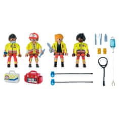 Playmobil Playset Playmobil 71244 City Life Rescue Team 25 Kosi