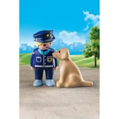 Playmobil Playset Police with Dog 1 Easy Starter Playmobil 70408 (2 pcs)