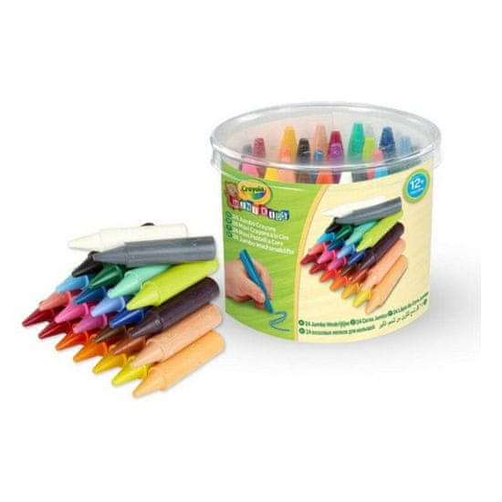 Crayola Barvne voščenke Crayola 2.0784 Lahko se pere Pisana (24 pcs)