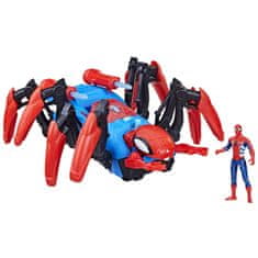 Igralni komplet Vozni park Spiderman Crawl N' Blast Spider 10 cm