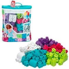 Colorbaby Kocke Colorbaby Play & Build 60 Kosi Pisana