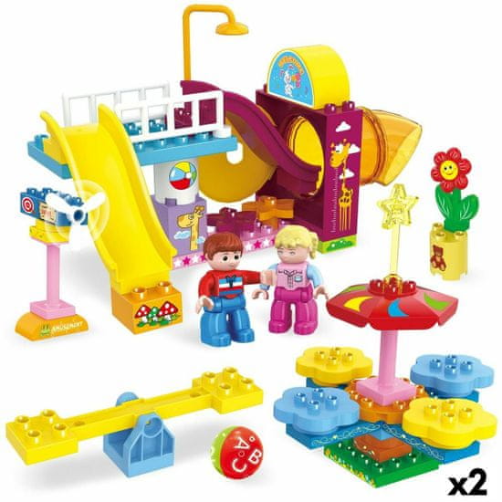 Colorbaby Kocke Colorbaby Playground 50 Kosi (2 kosov)