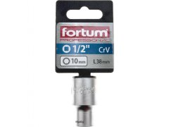 Fortum Vtična glava 1/2", 10mm, L 38mm