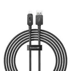 BASEUS baseus kabel za hitro polnjenje iz USB na IP 2,4a, 2 m (črn)