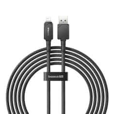 BASEUS baseus kabel za hitro polnjenje iz USB na IP 2,4a, 2 m (črn)