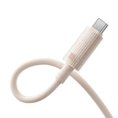 BASEUS Kabel za hitro polnjenje Baseus USB-C z USB-C Habitat Series 1m 100W (roza)