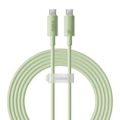 BASEUS Kabel za hitro polnjenje Baseus USB-C z USB-C Habitat Series 2m 100W (zelen)