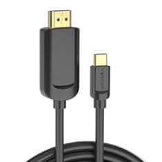 Vention Kabel USB-C na HDMI 1.4 Vention CGUBG 4K 30Hz 1,5 m (črn)