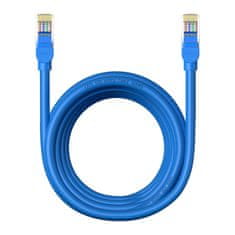 BASEUS Okrogli kabel Baseus Ethernet RJ45, Cat.6, 5m (modri)