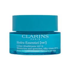 Clarins Hydra-Essentiel [HA²] Silky Cream SPF15 vlažilna krema z uv-zaščito za normalno do suho kožo 50 ml za ženske