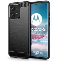 Tech-protect MOTOROLA EDGE 40 NEO Tech-Protect TPU Karbonsko črno ohišje