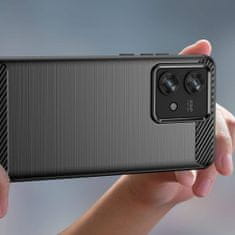 Tech-protect MOTOROLA EDGE 40 NEO Tech-Protect TPU Karbonsko črno ohišje