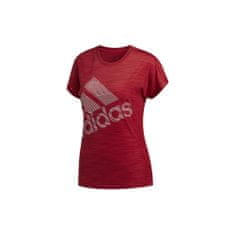 Adidas Majice obutev za trening rdeča XS Bos Logo Tee