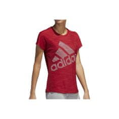 Adidas Majice obutev za trening rdeča XS Bos Logo Tee