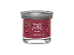 Yankee Candle Dišeča sveča Signature Tumbler v steklu majhna Black Cherry 122 g