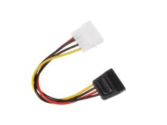 Maclean mctv-633 kabelski adapter zasilania molex sata 15 cm maclean