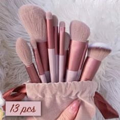 Cool Mango Brushy - trinajst kosov Makeup Brushes Set - Čopiči za ličenje, Kozmetični čopiči, Lepotilni čopiči