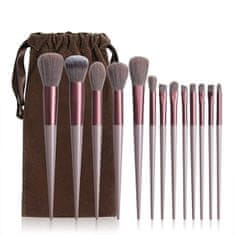 Cool Mango Brushy - trinajst kosov Makeup Brushes Set - Čopiči za ličenje, Kozmetični čopiči, Lepotilni čopiči