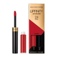 shumee Lipfinity Lip Colour dvofazna tekoča šminka z dolgo obstojnostjo 120 Hot