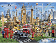 Gibsons Puzzle Call of London 1000 kosov