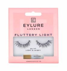 shumee Fluttery Light Lashes umetne trepalnice z lepilnim polnilnim učinkom št. 117