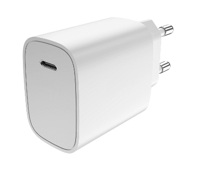 BOT  Potovalni polnilni adapter PD 20 W, bel