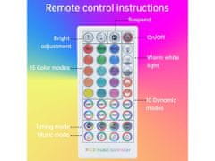 BOT Bluetooth zunanji RGB LED trak 5m