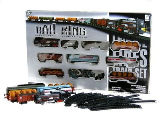 Lean-toys Železnica Rail King 150cm