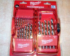 shumee MILWAUKEE SVEDRI ZA KOVINO HSS-G THUNDERWEB SET 19 kosov 1-10mm