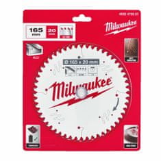 shumee MILWAUKEE KROŽNA ŽAGA 165x20x2 2x52z ALUMINIJ