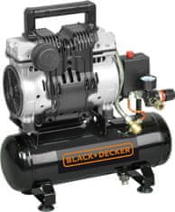 shumee BREZOLJNI KOMPRESOR BLACK&DECKER. 6L /1KM/ 8BAR /0 75KW / ZELO TIH