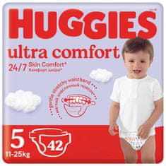 Huggies HUGGIES plenice za enkratno uporabo Little Movers 5 (11-25 kosov) 42 kosov