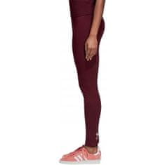 Adidas Hlače obutev za trening bordo rdeča 147 - 151 cm/XXS Trefoil Tight