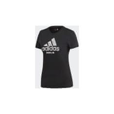 Adidas Majice črna L KC Berlin Tee W