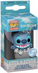 Funko POP! Keychain - Lilo & Stitch - Stitch In Bathtub obesek za ključe