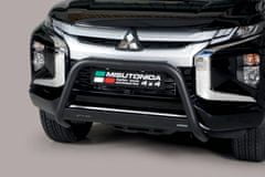 J&J Automotive Prednji okvirji za Mitsubishi L200 Double Cab 2019-nad 63mm črna