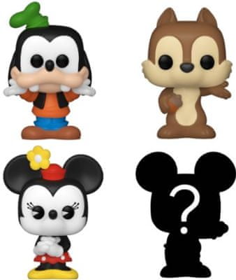 Goofy, Chip, Minnie Mouse & Mystery