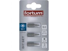 Fortum Konica kvadratna nastavljeno 3ks, KV 1x25mm, S2