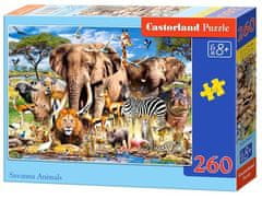 Castorland Puzzle Živali Savane 260 kosov