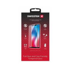 SWISSTEN Swissten Full Glue, Color frame, Case friendly, Zaščitno kaljeno steklo, Apple iPhone 13 / 13 Pro, črno