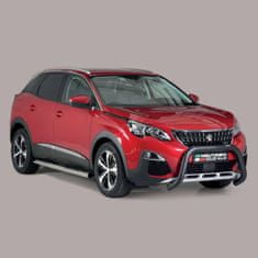 J&J Automotive Prednji okvirji za Peugeot 3008 2016-nad 76mm črna