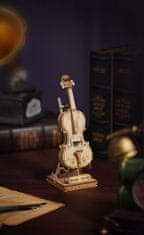 Model violončelo, Lesena 3D sestavljanka, (TG411)