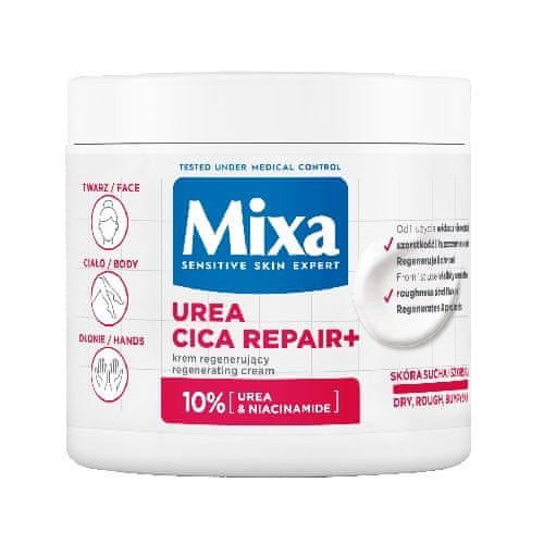 shumee Urea Cica Repair+ regeneracijska krema za obraz, roke in telo 400 ml