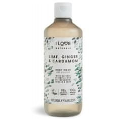 shumee Naturals Gel za prhanje z limeto in ingverjem kardamom 500 ml