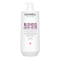 shumee Dualsenses Blondes &amp; Highlights Anti-Yellow Shampoo šampon za blond lase nevtralizirajoči rumeni odtenek 1000 ml