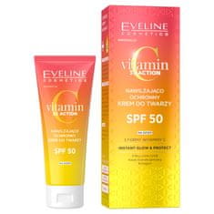 shumee Vitamin C 3x Action vlažilna in zaščitna krema za obraz SPF50 30 ml